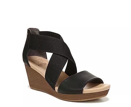 Dr. Scholls Barton Band Womens Wedge Sandals Product Image