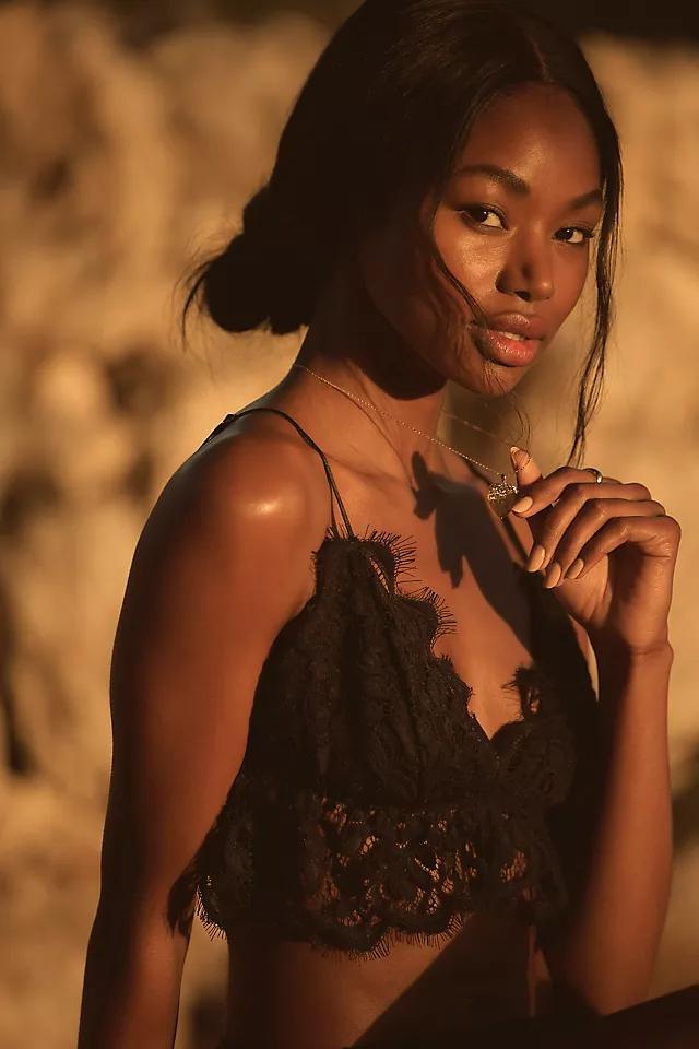 By Anthropologie Ruffle Lace Bra Product Image