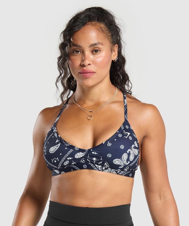 Bandana Print Minimal Bra Product Image