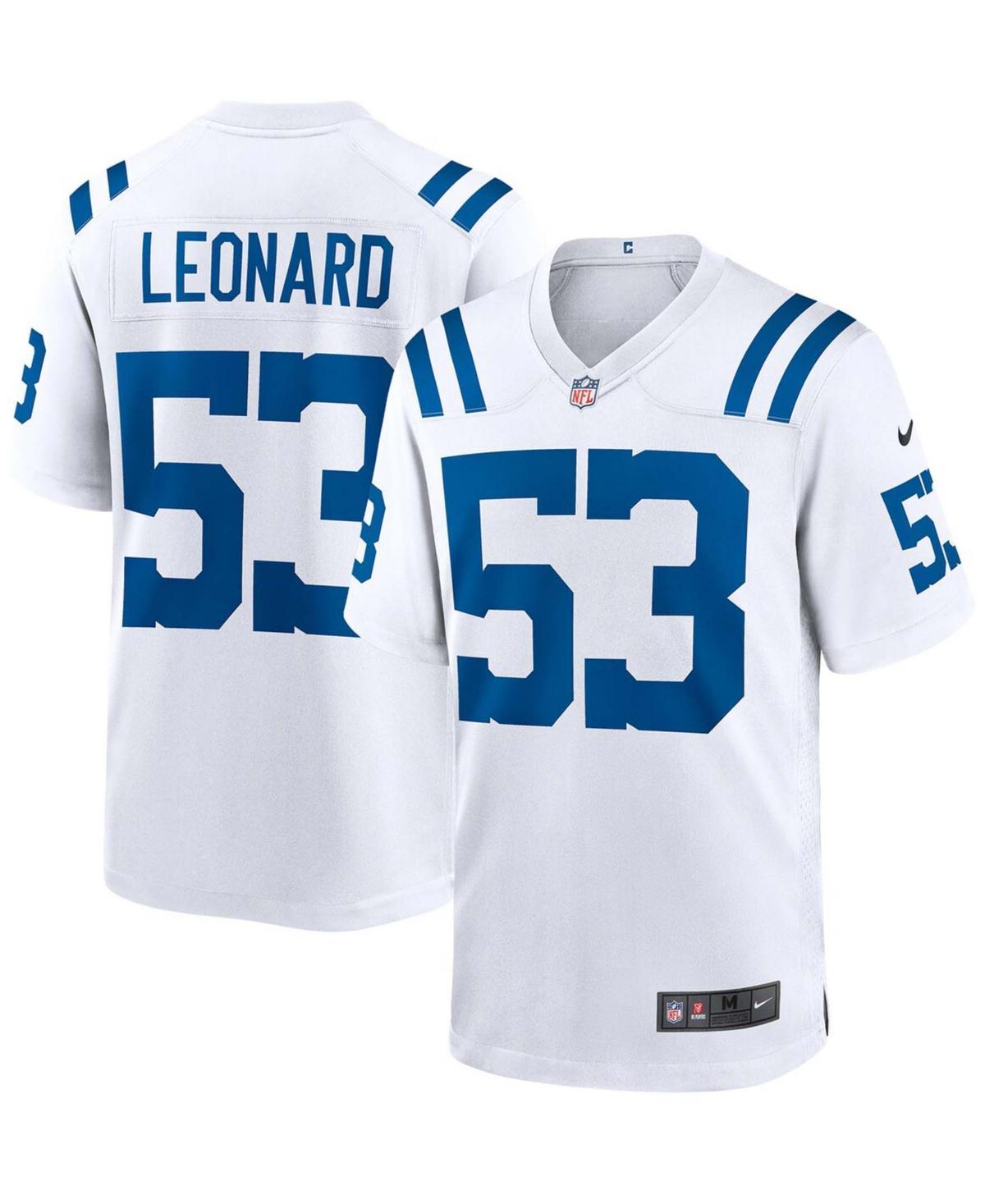 Mens Nike Shaquille Leonard Indianapolis Colts Game Player Jersey Product Image