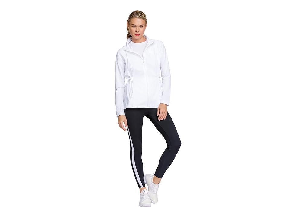 Tail Activewear Nola Jacket (Chalk) Women's Clothing Product Image