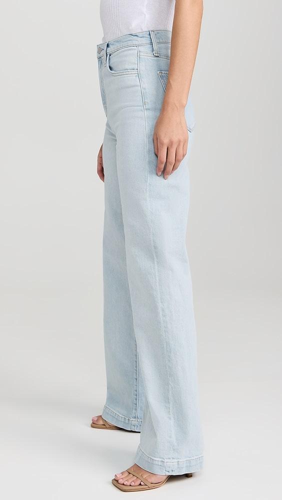 Joe's Jeans The Mia Wide Leg Trouser Hem Jeans | Shopbop Product Image