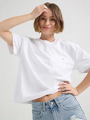 Women's Utility Pocket Tee | Women's Tops | Lee® Product Image