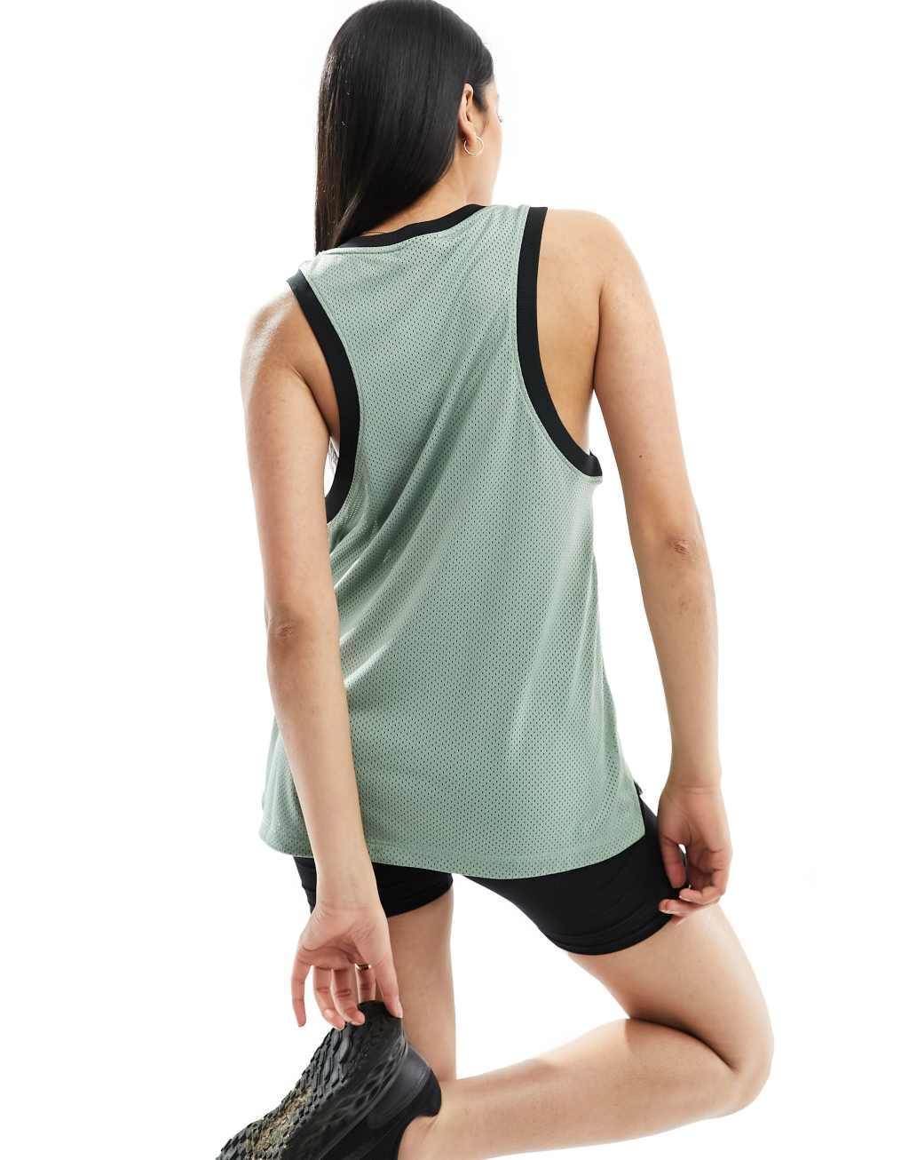 Jordan jersey tank in green Product Image