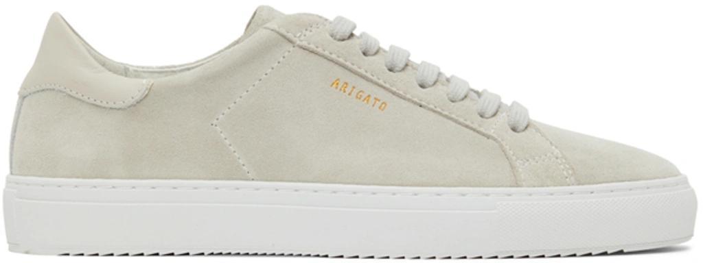 AXEL ARIGATO Clean 90 Trainers - Beige Suede Product Image