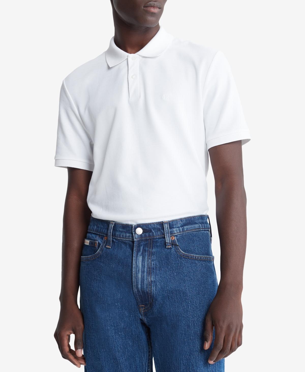 Calvin Klein Mens Pique Solid Polo Product Image