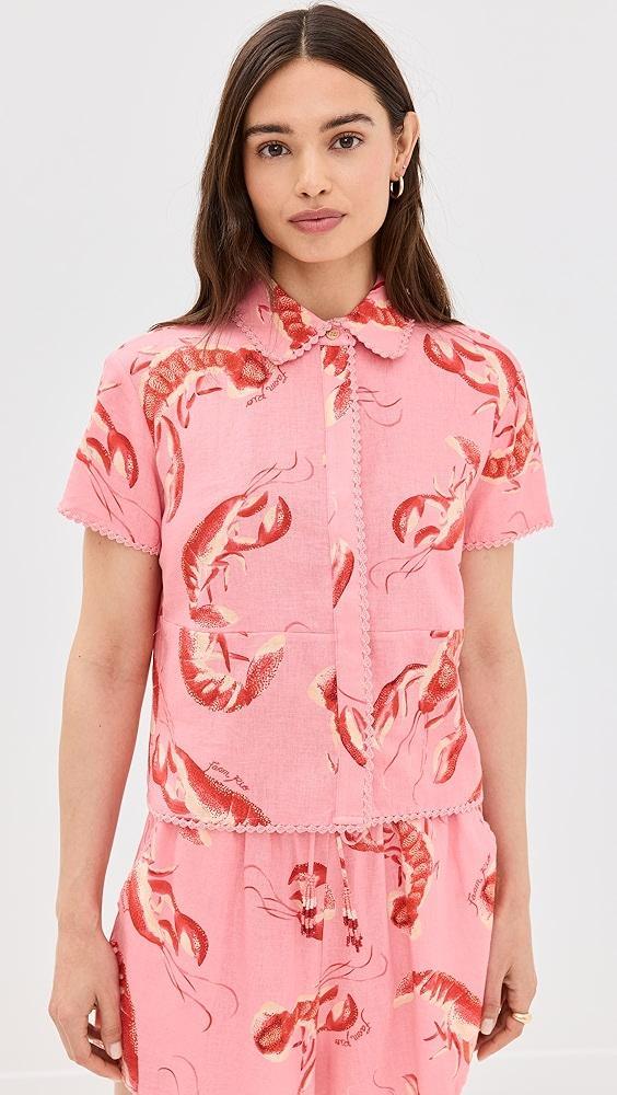 FARM Rio Lobsters Shirt | Shopbop Product Image