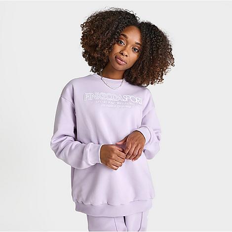 Pink Soda Sport Womens Fuse Crewneck Sweatshirt Product Image