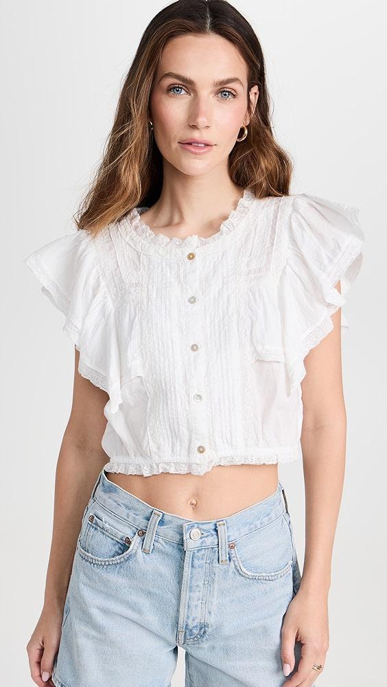 LoveShackFancy Nora Top | Shopbop Product Image