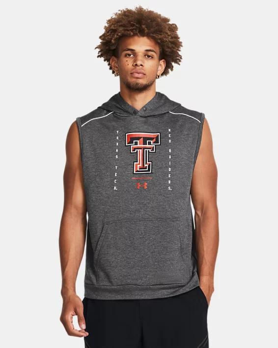 Mens UA Tech Terry Gameday Collegiate Sleeveless Hoodie Product Image