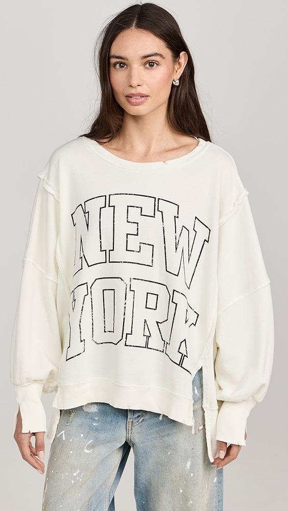 Free People Graphic Camden Sweatshirt | Shopbop Product Image