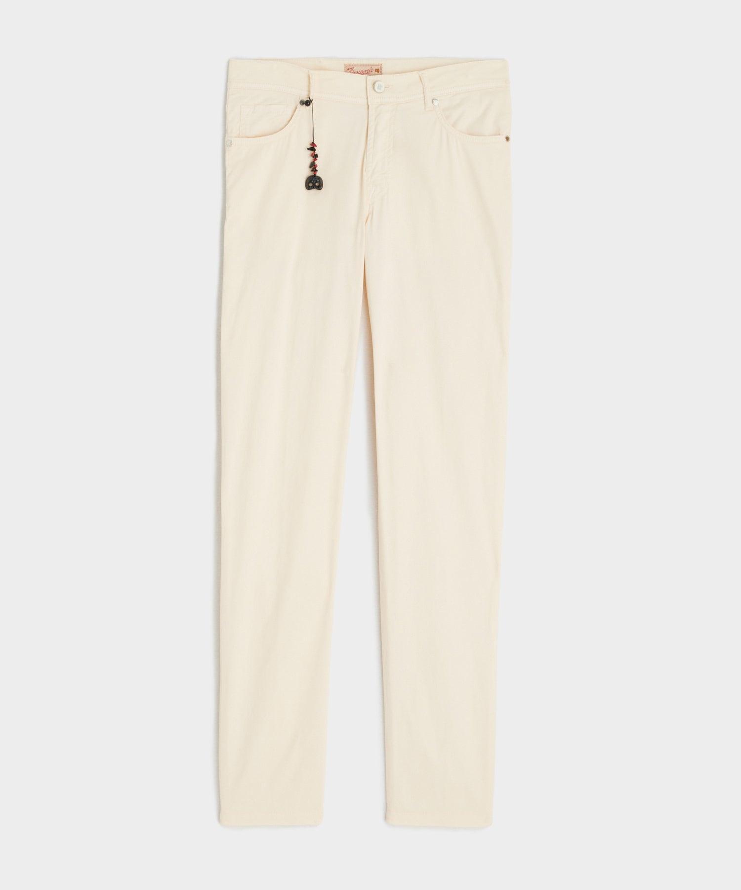 Pescarolo Nerano Cotton Silk Stretch Pant Product Image