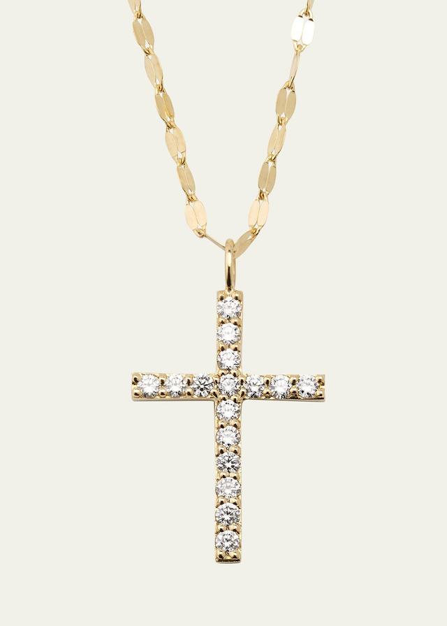 Lana Diamond Cross Pendant Necklace Product Image