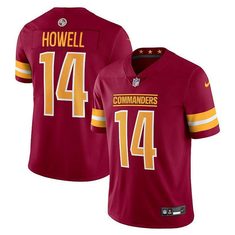 Mens Nike Sam Howell Burgundy Washington Commanders Vapor Untouchable Limited Jersey Product Image