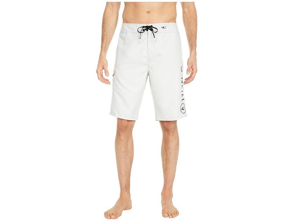 O'Neill Santa Cruz Solid 2.0 Boardshorts (Fog) Men's Swimwear Product Image