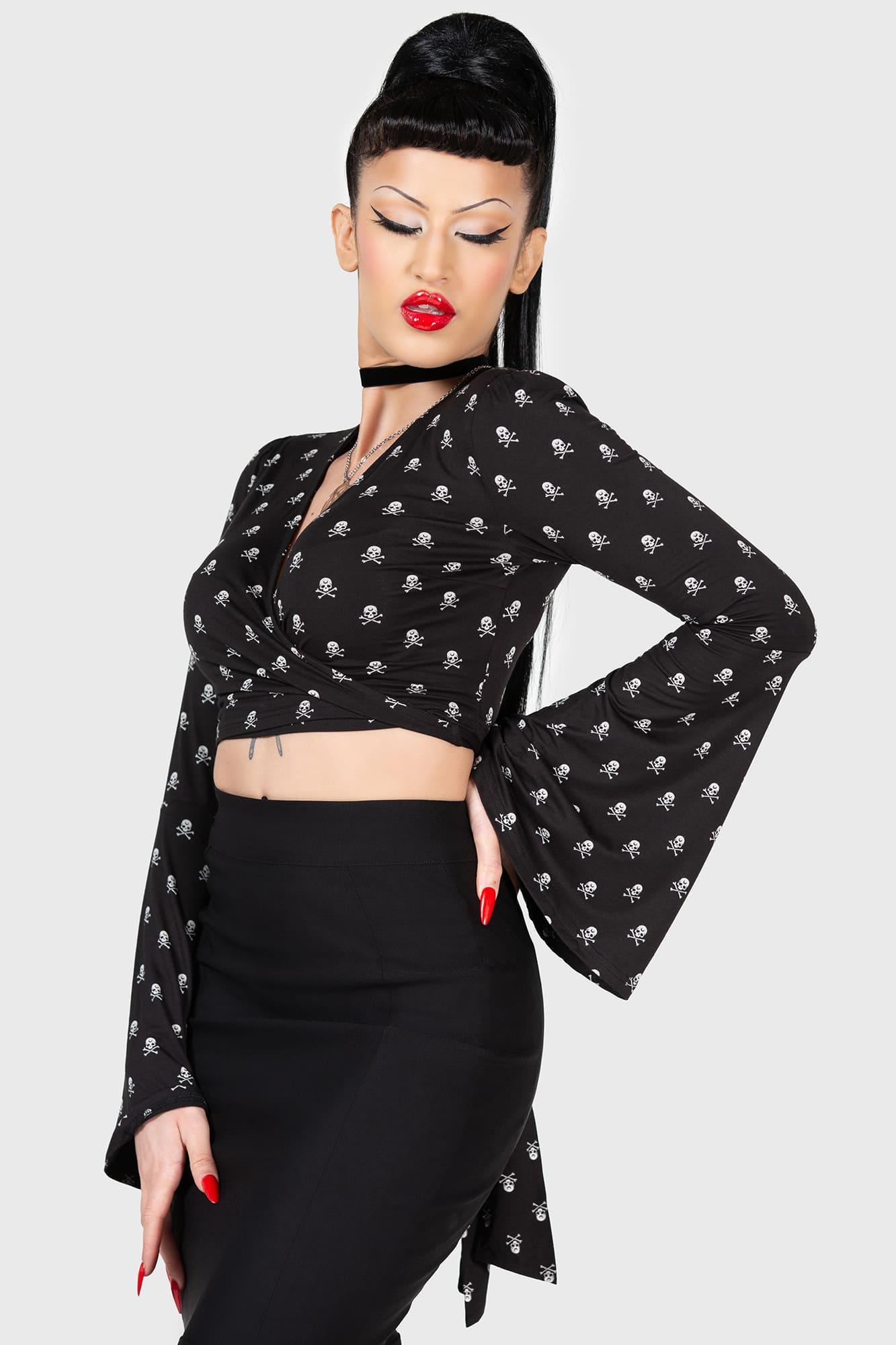 Betty's Bash Wrap Top Female Product Image