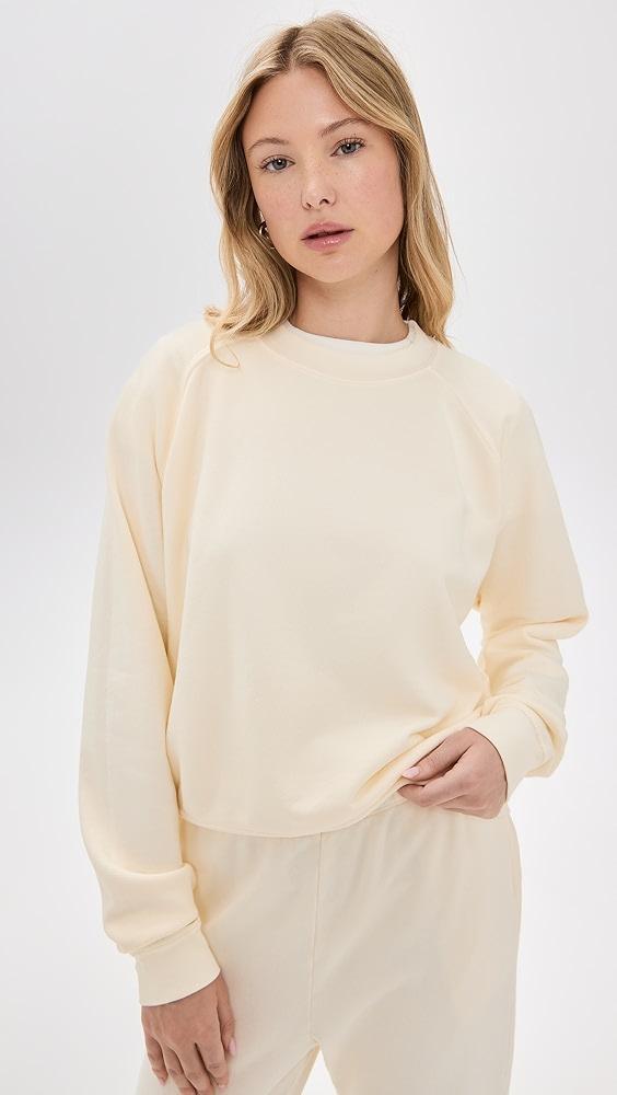 DONNI. The Eco Terry Crew Neck | Shopbop Product Image