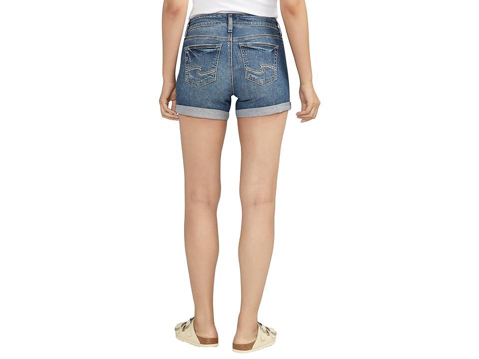 Silver Jeans Co. Suki Shorts L53962EKC381 (Indigo) Women's Jumpsuit & Rompers One Piece Product Image