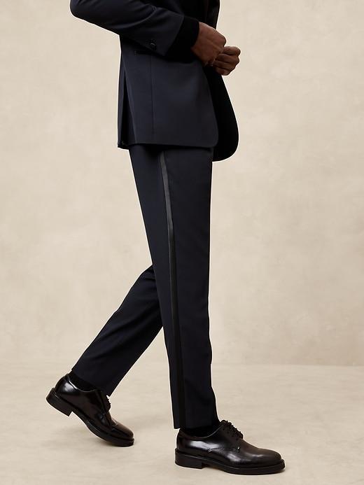 Tailored-Fit Luxe Tuxedo Suit Trouser Product Image