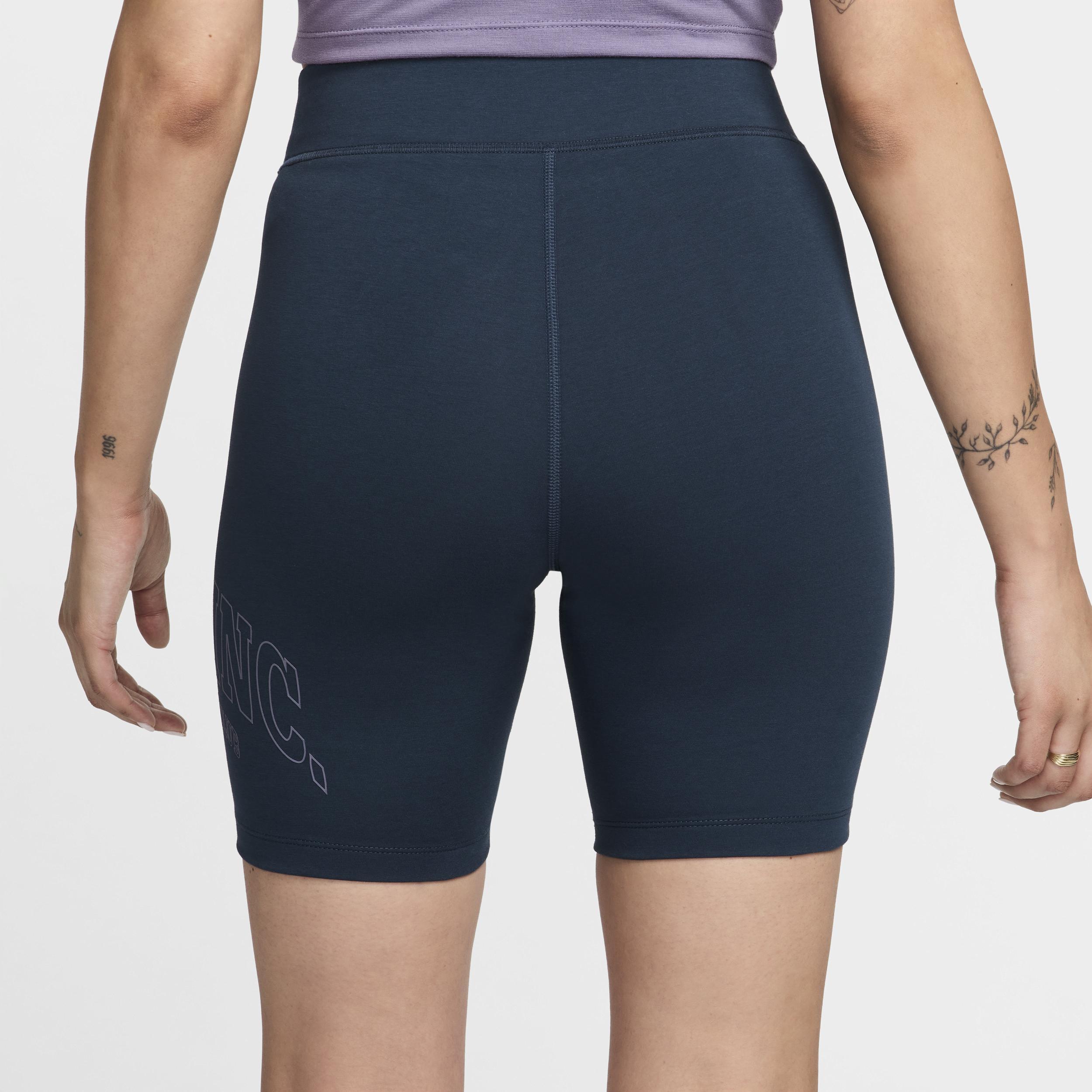 Women's Nike Sportswear Classic High-Waisted 8" Biker Shorts Product Image