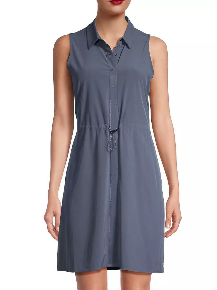 Tech Stretch Collared Dress Product Image