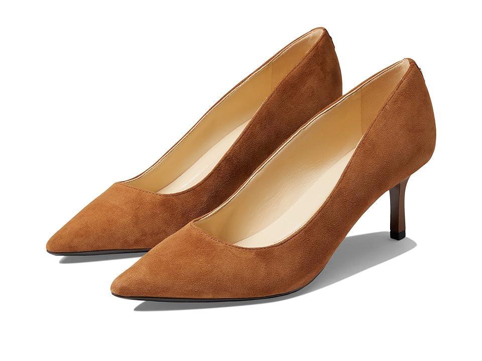 Nine West Kuna 9X9 (Cognac Suede) Women's Shoes Product Image