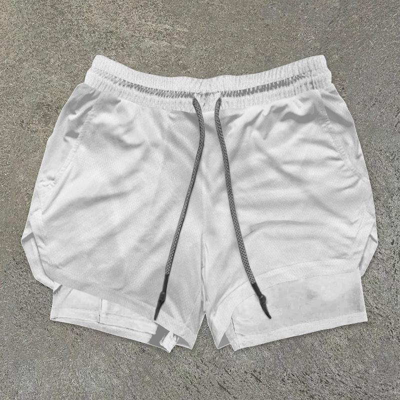 Essential Double Layer Quick Dry Gym Shorts Product Image