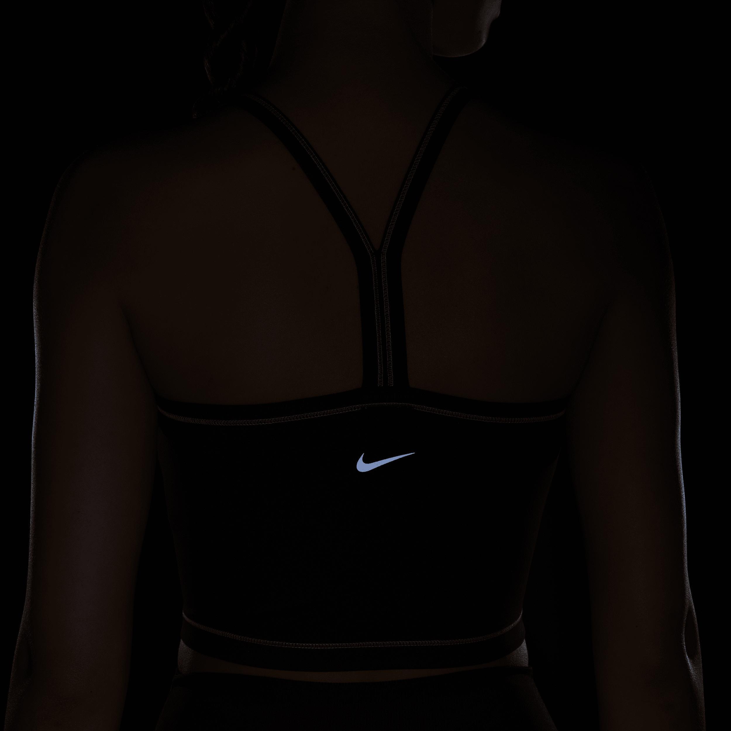 Nike Womens One Fitted Dri-FIT Cropped Tank Top Product Image