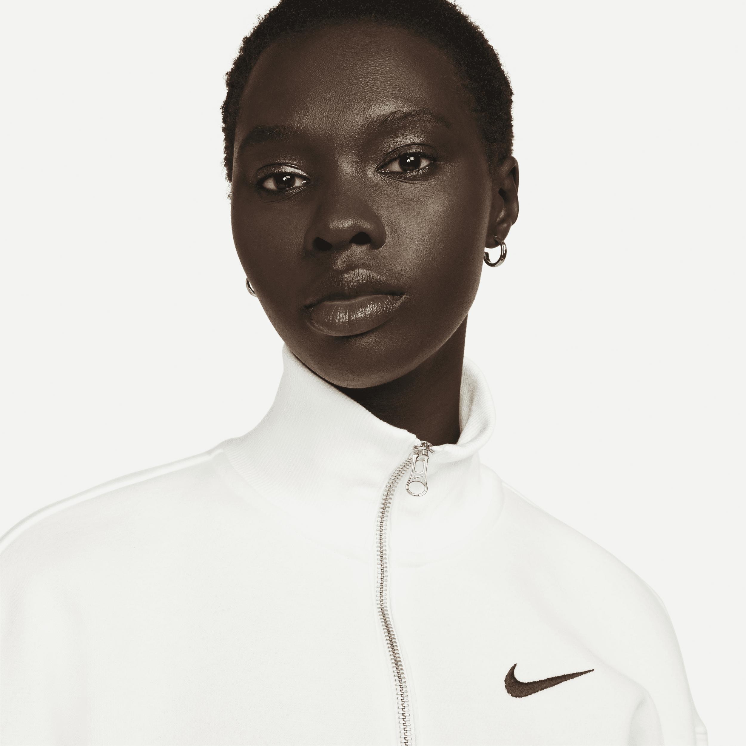 Nike Sportswear Phoenix Fleece Crop Sweatshirt Product Image