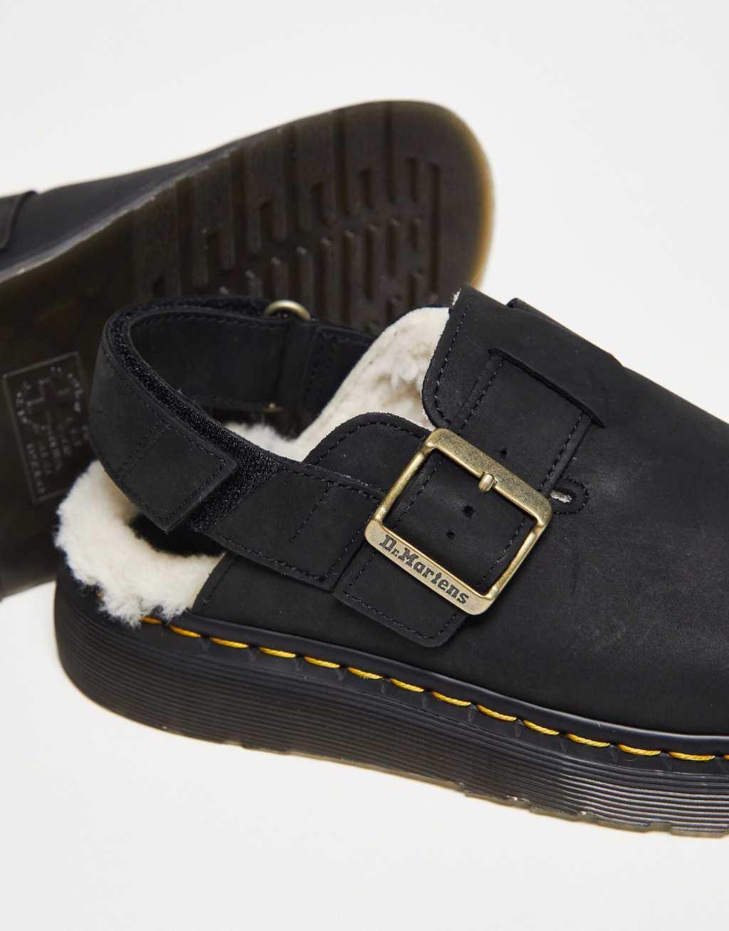 Dr Martens unisex Jorge ii fur lined mules Product Image