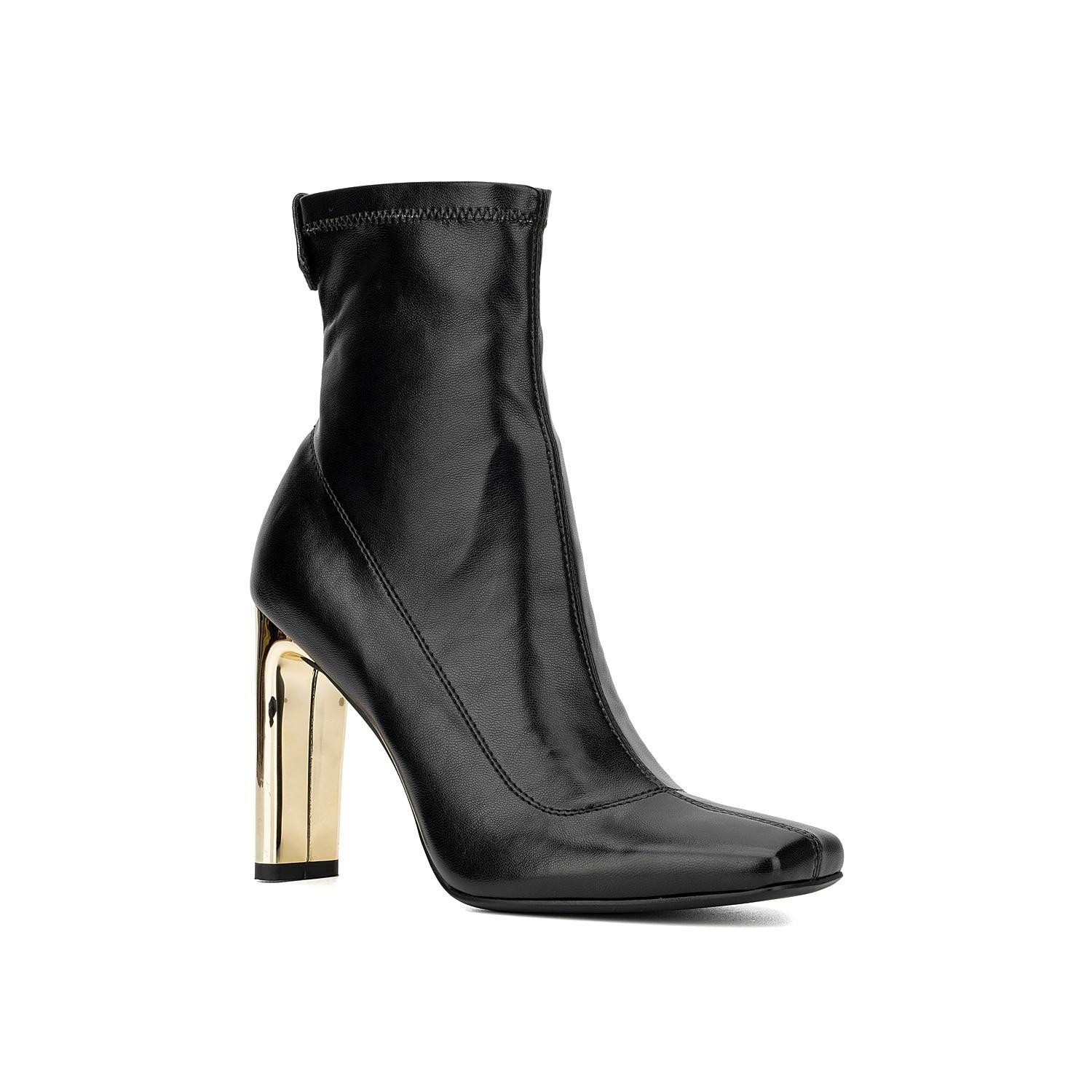 Torgeis Womens Chiara Block Heel Dress Boots, 8 Medium Product Image