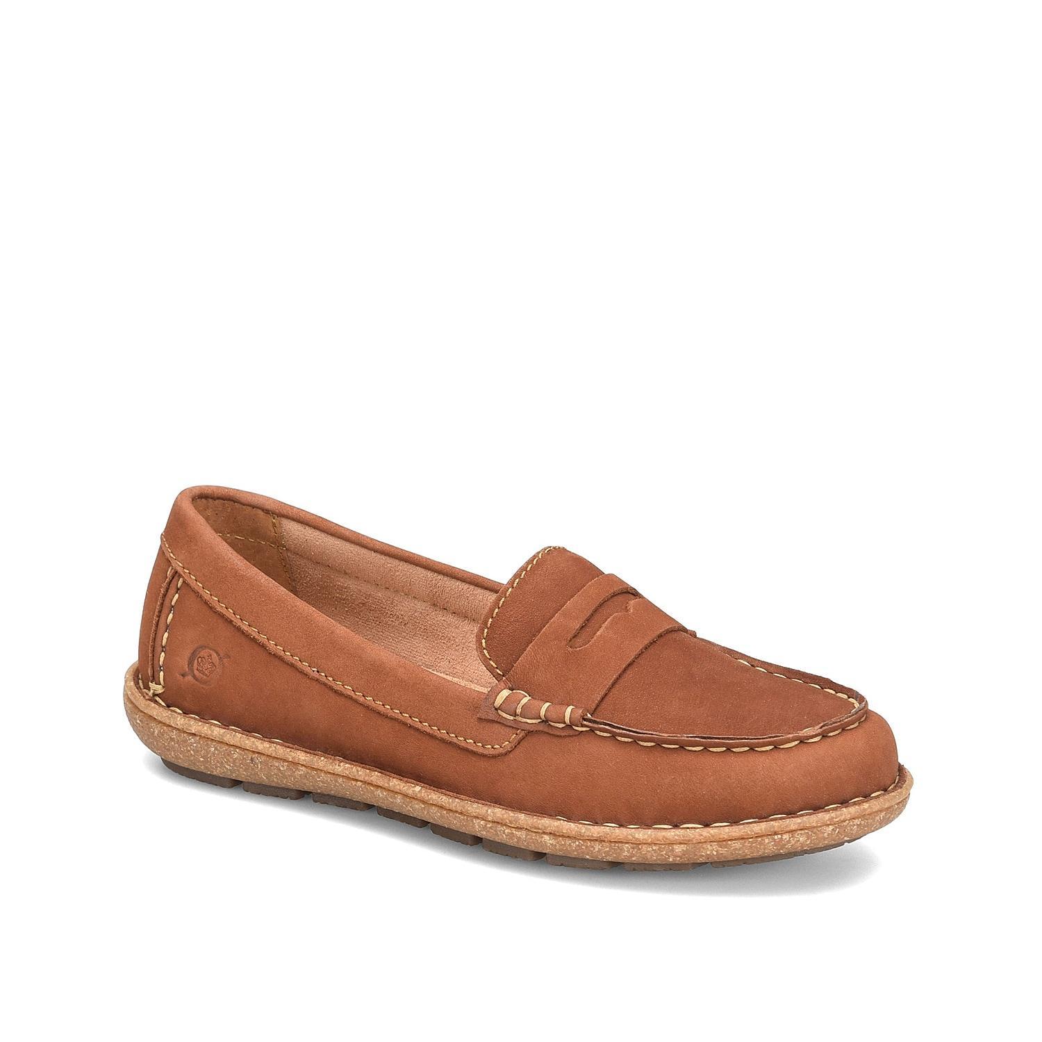 Born Nerina Suede Penny Loafers Product Image