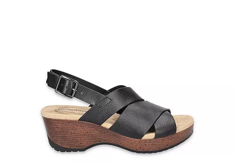 Easy Works by Easy Street Extra Wide Width Rafey Wedge Sandal | Womens | | | Sandals Product Image