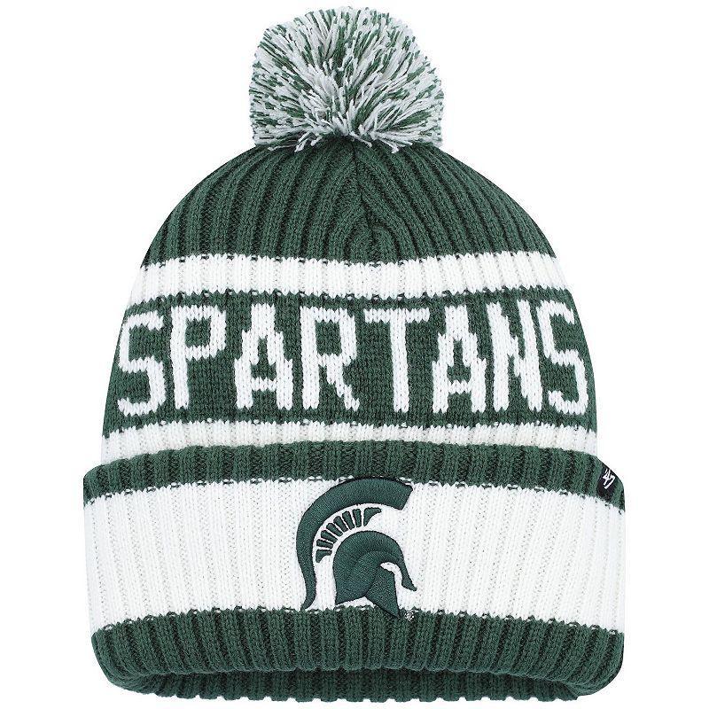 Mens 47 Michigan State Spartans Bering Cuffed Knit Hat with Pom Product Image