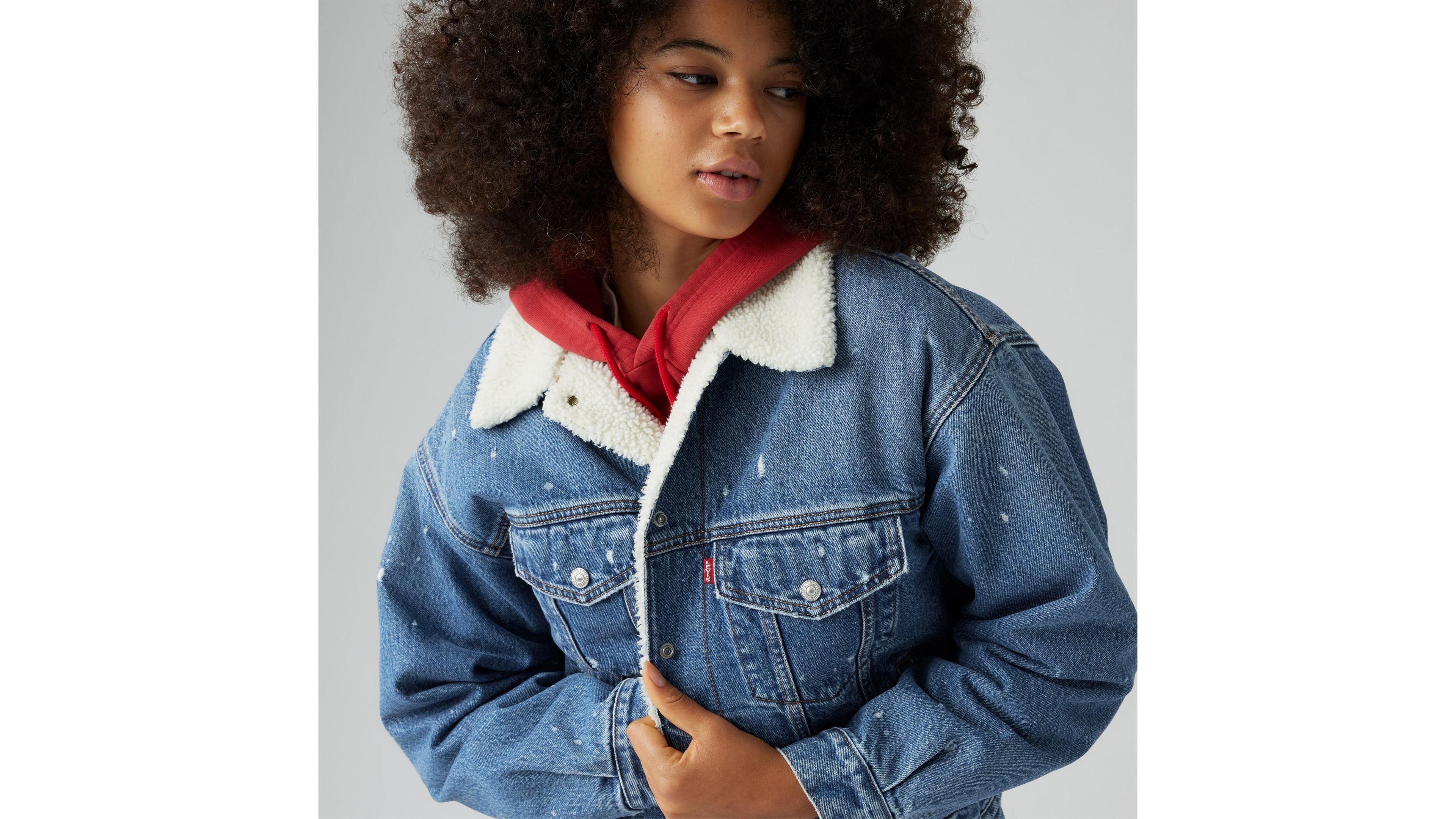 '90s Sherpa Trucker Jacket Product Image