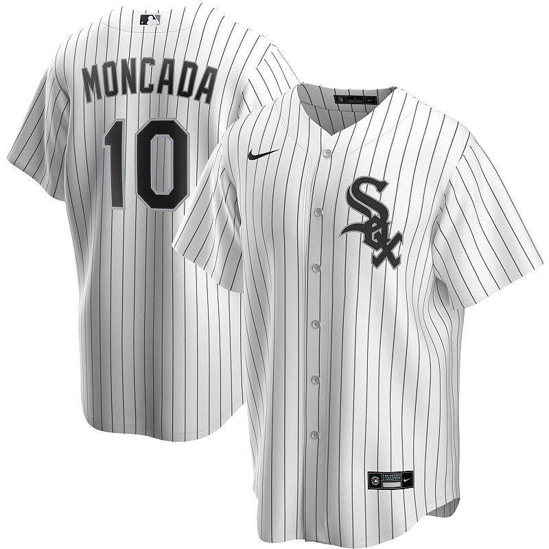 Mens Nike Yoan Moncada Chicago Sox Home Replica Player Name Jersey Product Image