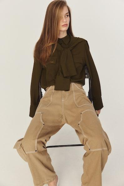 Twill Cargo Pants Product Image