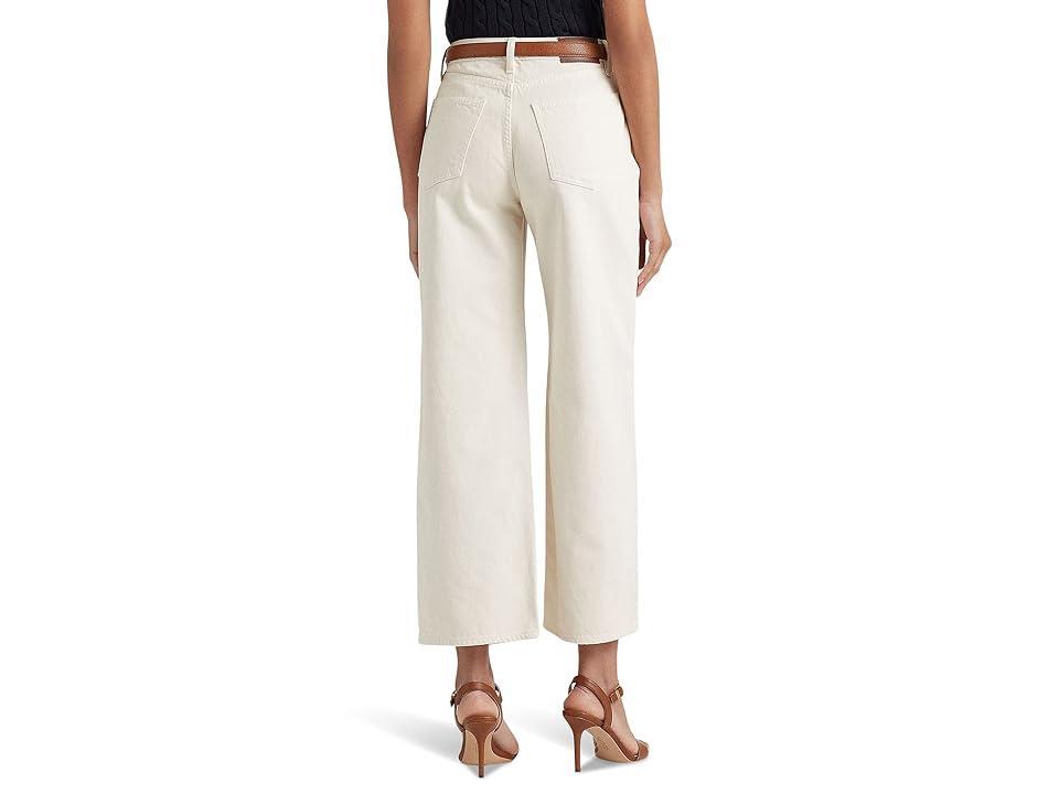 Lauren Ralph Lauren High Rise Wide Leg Jean Product Image