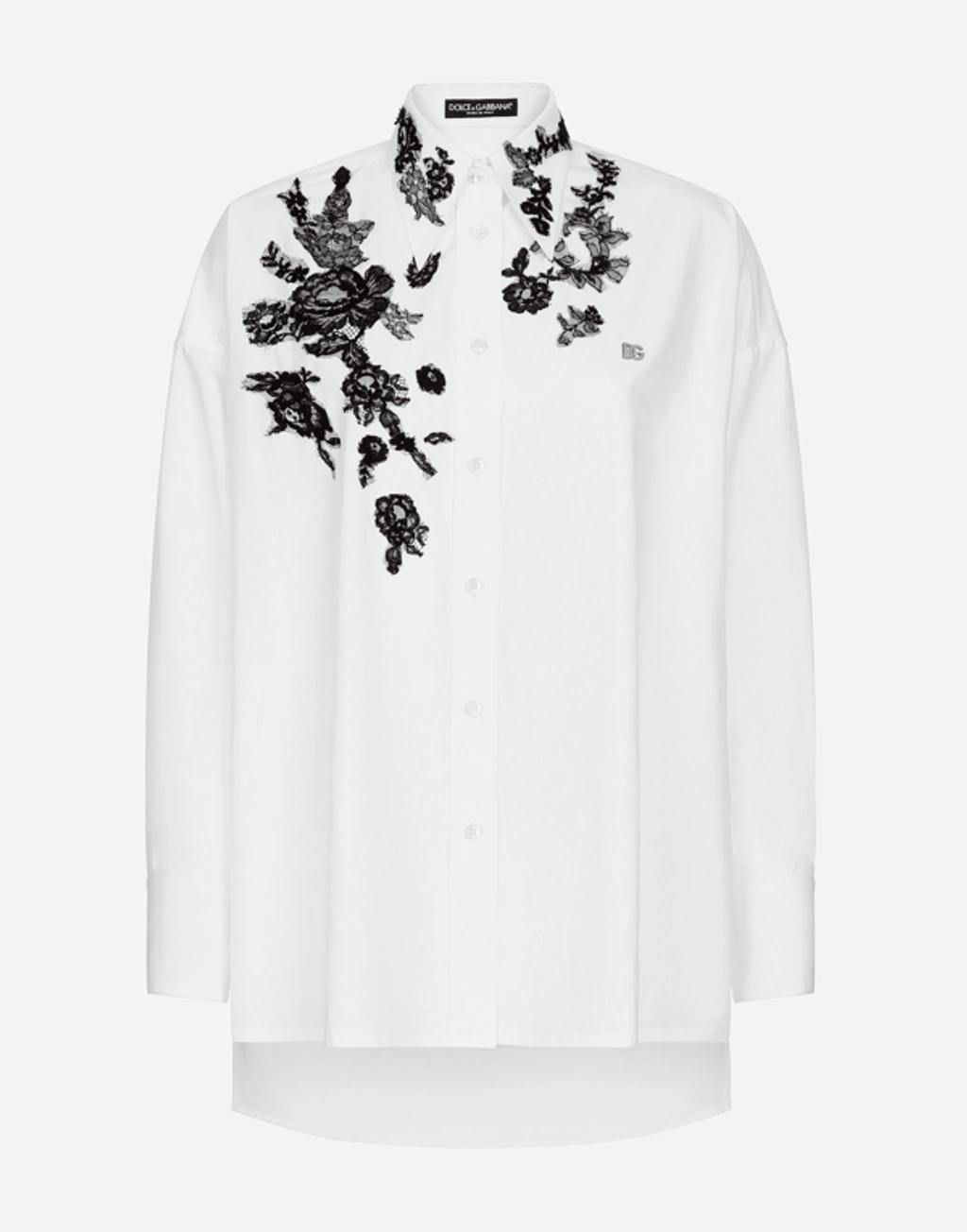 DOLCE & GABBANA Camicia In White Product Image