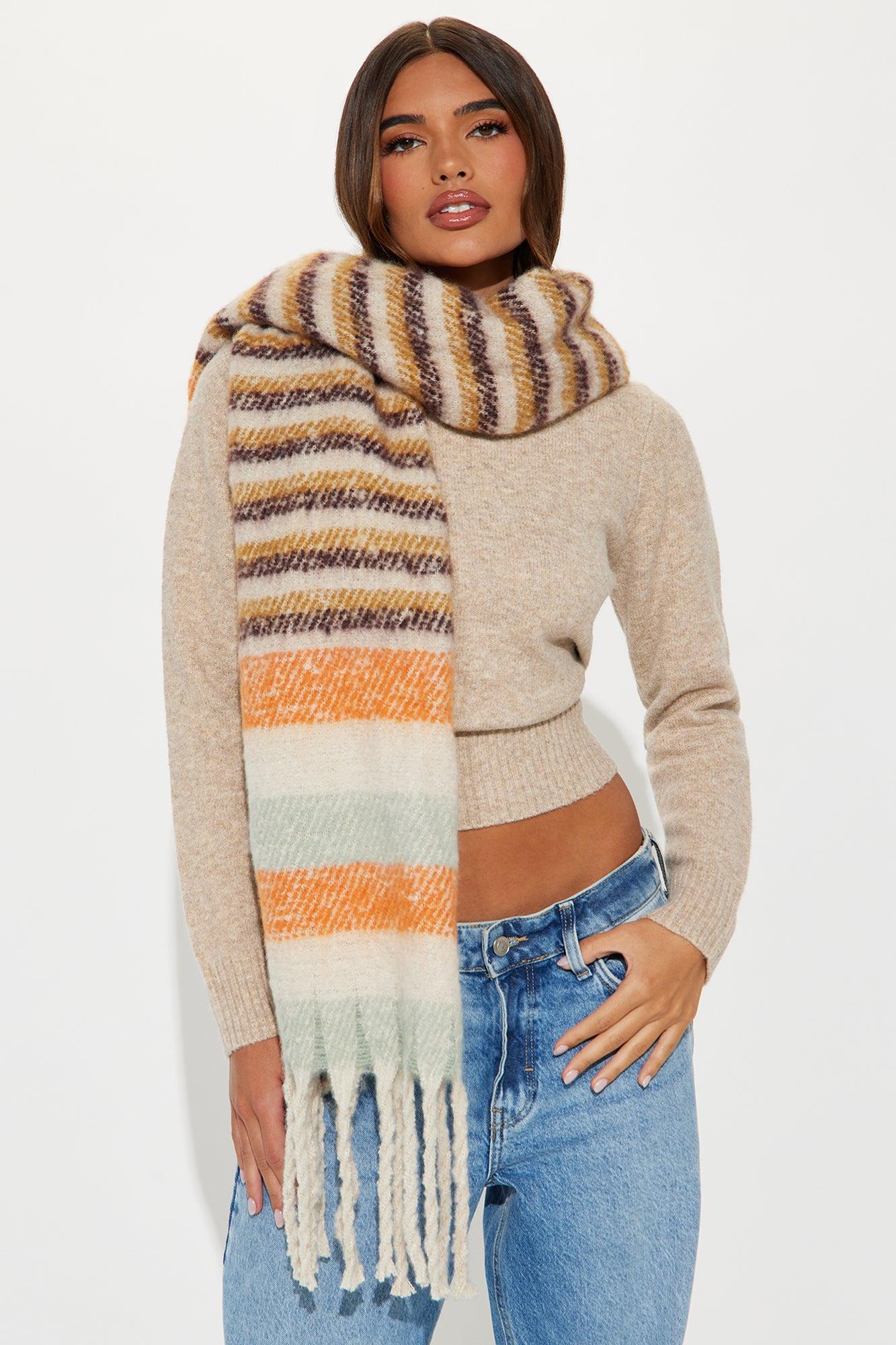 Dakota Striped Scarf - Multi Color product image