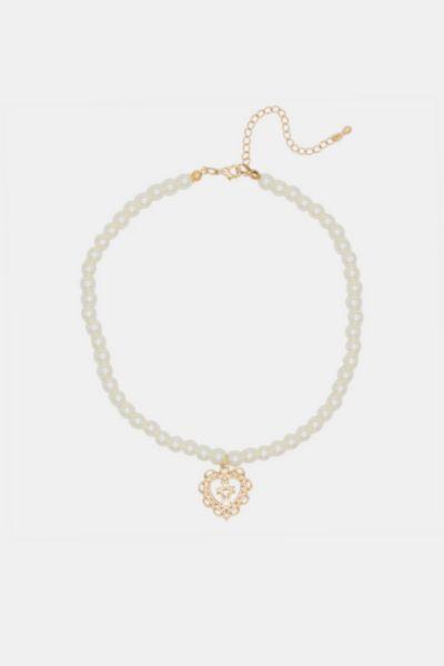 Velvet Luna Gemma Pearl Choker Womens at Urban Outfitters Product Image