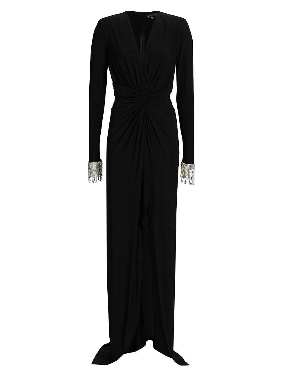 Womens Jersey Twist Maxi Dress Product Image