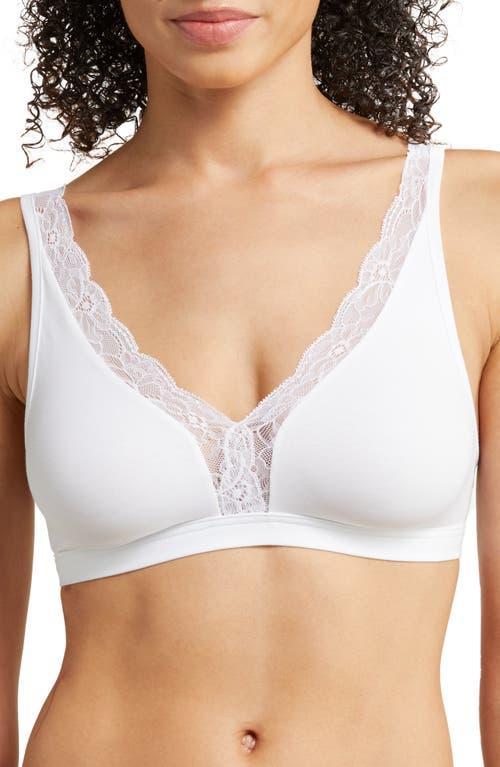 Hanro Cotton Lace Soft Cup Wireless Bra Product Image