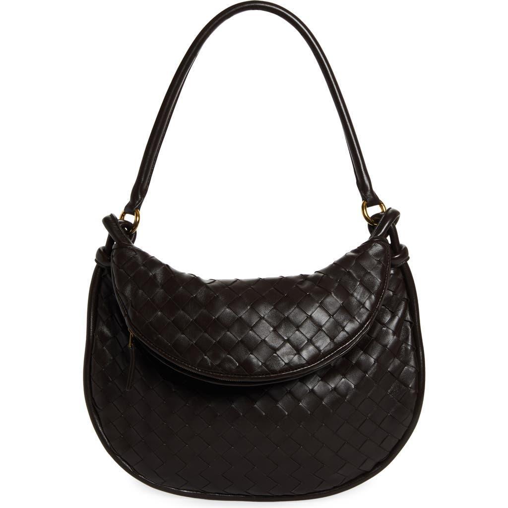 Medium Gemelli Intrecciato Shoulder Bag In Black Product Image