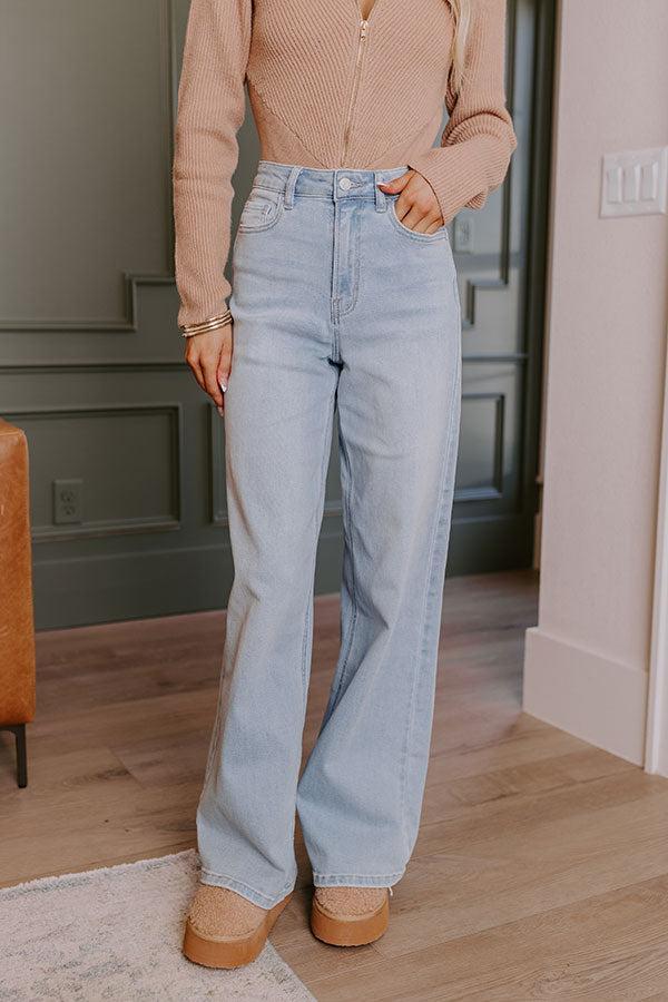 The Elliot High Waist Wide Leg Jean Product Image