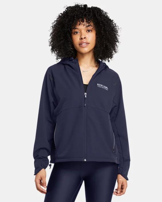 Womens UA Unstoppable Collegiate Hooded Jacket Product Image