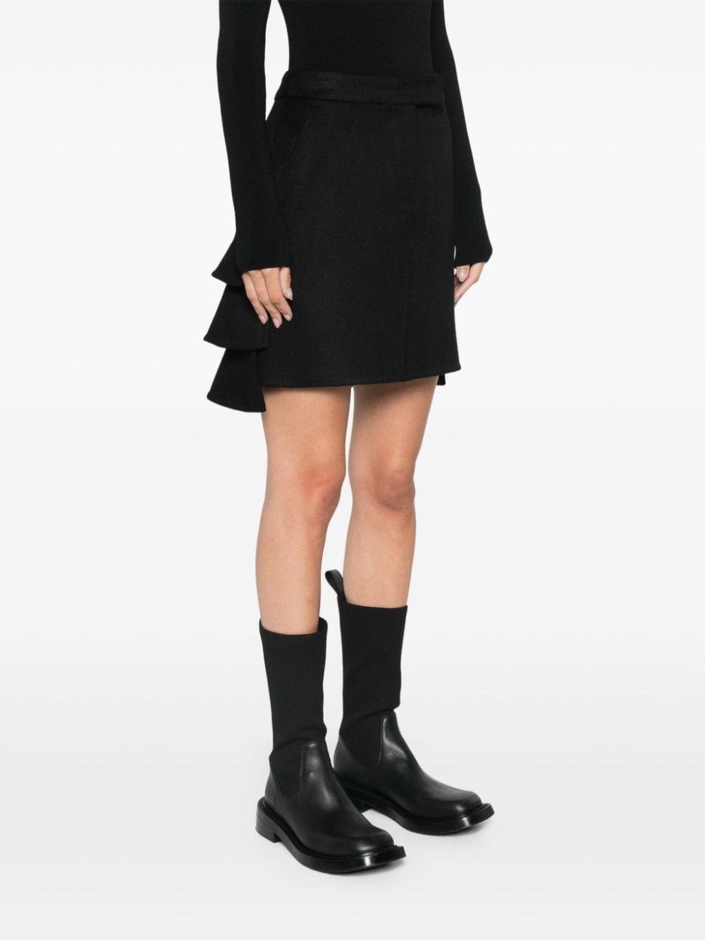 MAX MARA Caro Mini Skirt In Black Product Image