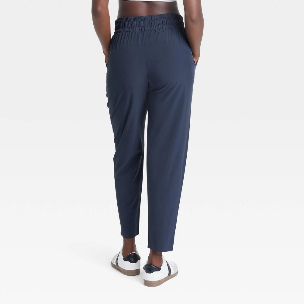 Women's Active Light High-Rise Taper Pants - All In Motion™ Navy Blue XS Product Image