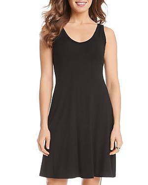 Karen Kane Brigitte Double V-Neck Jersey Dress Product Image