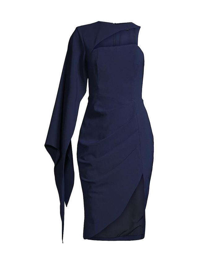 Womens Gianna Cape-Sleeve Mini-Dress Product Image